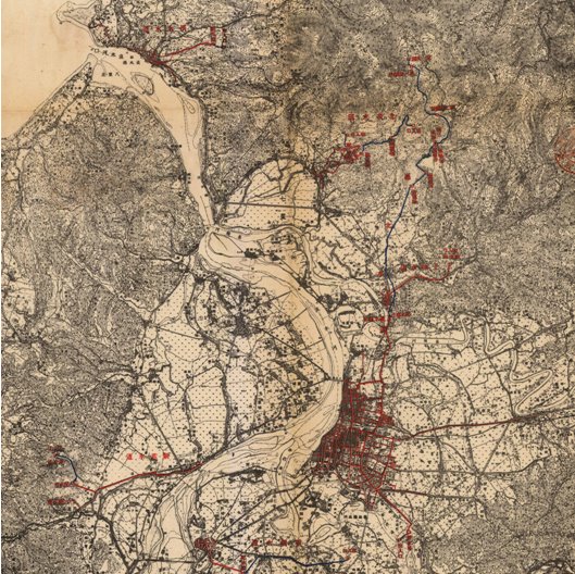 1940年代臺北盆地內最大的自來水管網－臺北水道