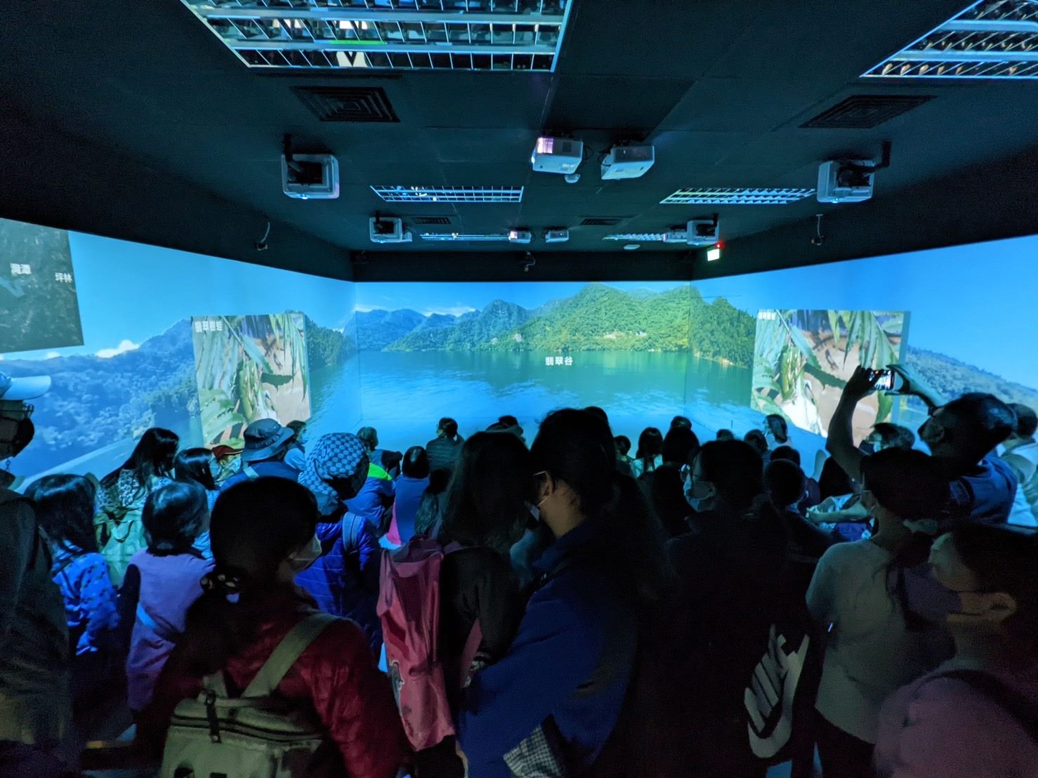 圖片說明：深受歡迎的翡翠水庫水域虛擬實境(VR)導覽