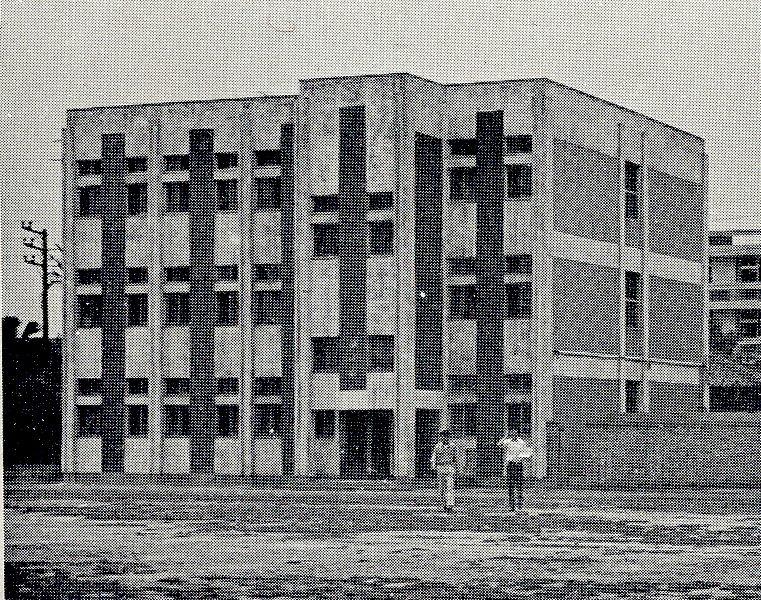 臺灣省立臺北工業專科學校之學生宿舍(1969年)