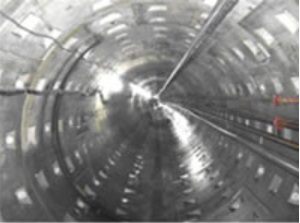 潛盾C隧道完成環片組裝