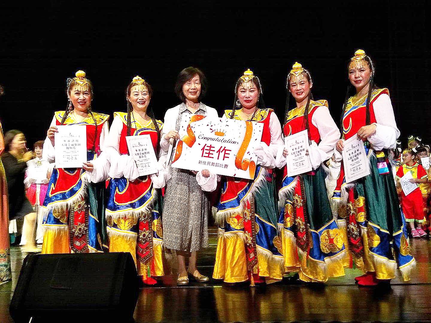 Grup tari Tianshi ditunjuk sebagai grup penari terbaik