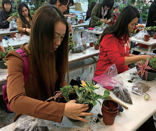 Handicraft class for creative living in Wenshan District