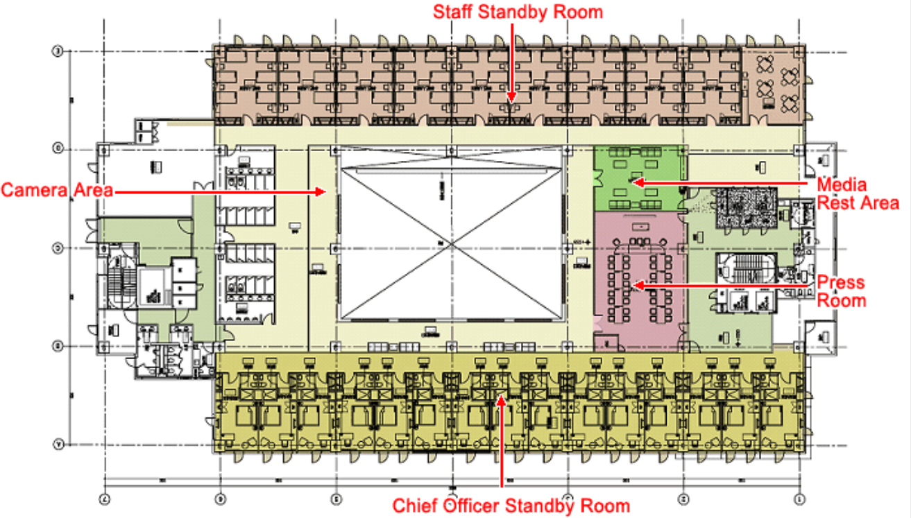 Floor Plan of the 6th Floor
